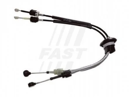 ТРОС ПЕРЕКЛЮЧЕННЯ КПП FIAT SCUDO 07> КПЛ 1020/780+1020/765 MM FAST FT73041
