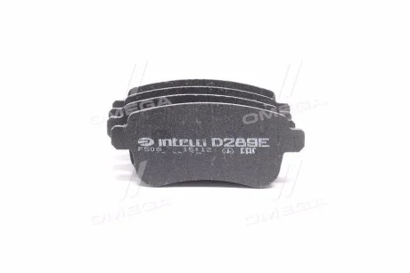 Колодка торм. RENAULT Fluence (2014 -) задн. (пр-во Intelli) DAFMI / INTELLI D289E