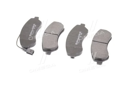 Колодка торм. диск. FIAT DUCATO, CITROEN JUMPER передн. (пр-во Intelli) DAFMI / INTELLI D397E