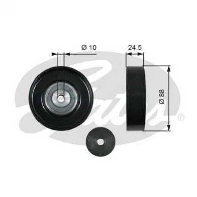 ROLKA PROW PASEK KLIN TOYOTA YARIS 1,3 VVTI 06- GATES T36381 (фото 1)