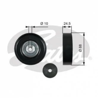 ROLKA PROW PASEK KLIN TOYOTA YARIS 1,3 VVTI 06- GATES T36381