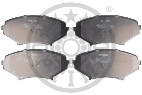KLOCKI HAMULCOWE MAZDA RX-8 (SE, FE) 03-12 PRZOD SZT OPTIMAL BP12237