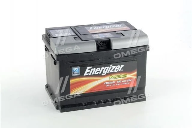 Акумулятор 60Ah-12v Prem. (242х175х175), R, EN540 Energizer 560409054 (фото 1)