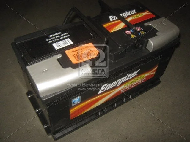 Акумулятор 100Ah-12v Prem. (353х175х190), R, EN830 Energizer 600402083 (фото 1)