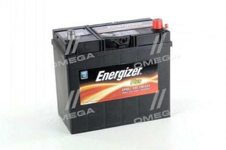 Акумулятор 45Ah-12v Plus (238х129х227), R, EN330 Азія Energizer 545156033