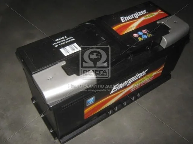 Акумулятор 110Ah-12v Prem. (393х175х190), R, EN920 Energizer 610402092 (фото 1)