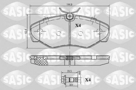 NISSAN OPEL RENAULT Primastar Vivaro Espace JE Trafic II SASIC 6214007