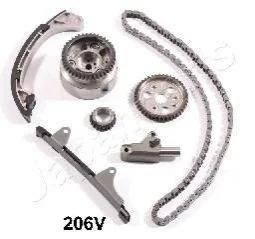 ZESTAW ЈAСCUCHA ROZRZҐDU TOYOTA YARIS 1,0 16V (Z KOЈEM FAZ) JAPANPARTS KDK206V