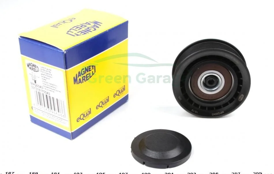 Ролик натяжной VW (пр-во Magneti Marelli, кор. код MPQ0043) MAGNETI MARELLI 331316170043 (фото 1)