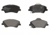 Комплект гальмівних колодок передн, HYUNDAI ACCENT V, BAYON, I20 III, SOLARIS KIA RIO IV, STONIC 1.0-1.6D 01.17- DELPHI LP3678 (фото 1)