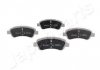 Колодки гальмівні CITROEN P. BERLINGO/C2/C4/DS3/XSARA 96- JAPANPARTS PA0051AF (фото 1)