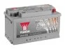 Акумулятор 12В 85Агод./800А YBX5000 Silver High Performance SMF (R+ стандартні клеми) 317x175x175 B03 - монтажний фланець 10.5мм (пусковий) YUASA YBX5110 (фото 1)