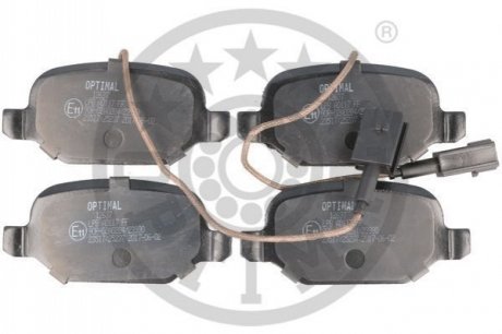 KLOCKI HAMULCOWE ALFA ROMEO MITO (955) 08> TYL SZT OPTIMAL BP12637