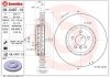 Диск гальмівний BMW F10,11 /L /2-elementowa,kompozytowa/ BREMBO 09C40713 (фото 1)