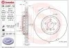 Диск гальмівний BMW F10,11 /L /2-elementowa,kompozytowa/ BREMBO 09C40713 (фото 1)