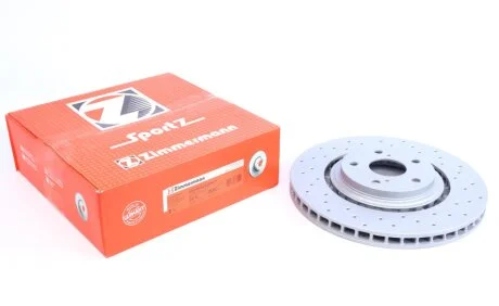 Диск гальмівний TOYOTA RAV 4 IV 12- PRZÓD Тормозной диск ZIMMERMANN 590282552