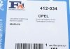 Прокладка впускного колектора WYDECHOWEGO OPEL CHEVROLET Fischer Automotive One (FA1) 412034 (фото 2)