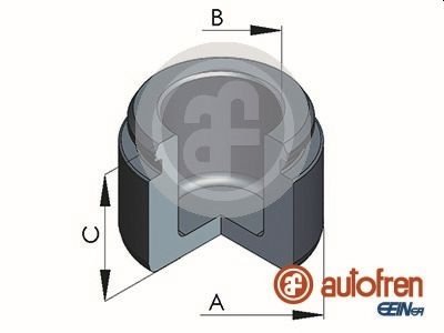 Поршень супорта гальмівного VW P. TOUAREG 3,0-4,2 02-10 AUTOFREN D025369 (фото 1)