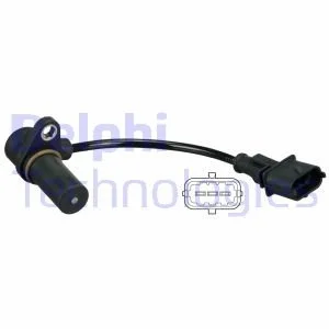 Датчик положення колінчастого вала IVECO DAILY III, DAILY IV, DAILY V, DAILY VI, MASSIF CITROEN C4 GRAND PICASSO I FIAT DUCATO KIA SORENTO I RENAULT SCENIC I UAZ PATRIOT 1.9D-3.0D 07.99- DELPHI SS11052