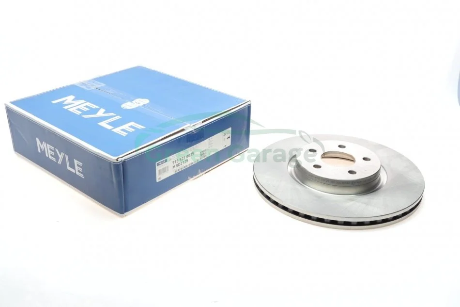 Гальмівний диск FORD P. FOCUS/KUGA/TOURNEO/TRANSIT 13- MEYLE 7155210035 (фото 1)
