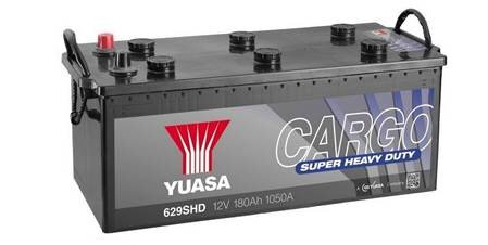 12V 220Ah Cargo Super Heavy Duty Battery 625SHD YUASA YBX1632