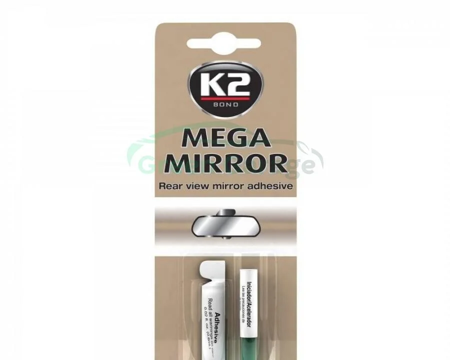 Mega Mirror 6ml Клей для дзеркала заднього виду 60 сек K2 B110 (фото 1)