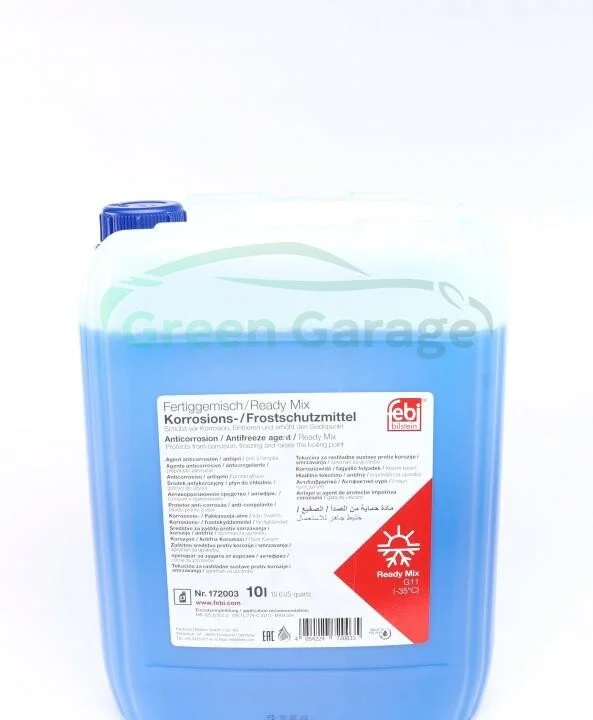 Антифриз FEBI синий Ready Mix -35C G11 (Канистра 10л) FEBI BILSTEIN 172003 (фото 1)