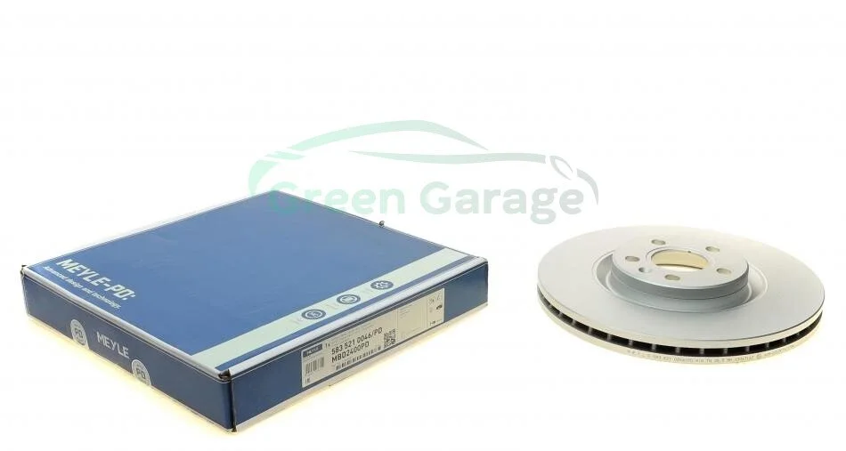 TARCZA HAM. VOLVO P. S60/V60/V90/S90/XC60 1,5-2,0 16- MEYLE 5835210046PD (фото 1)