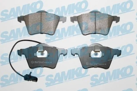 Комплект гальмівних колодок дискові ALHAMBRA SHARAN SAMKO 5SP982