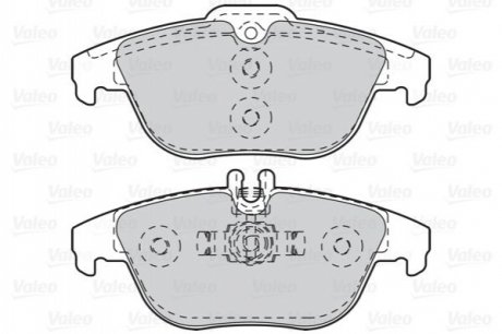 Гальмівні колодки дискові FIRST MERCEDES C 01.07> RR VALEO 302121