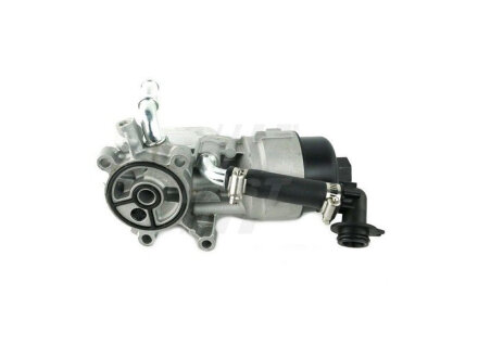 Радіатор масляний (з корпусом масляного фільтра) Volvo C30, C70 II, S40 II, S80 II, V50, V70 III Citroen C4 Picasso I, C5 II, C5 III, Jumpy Fiat Scudo 2.0D/2.0DH 10.99- FAST FT55144