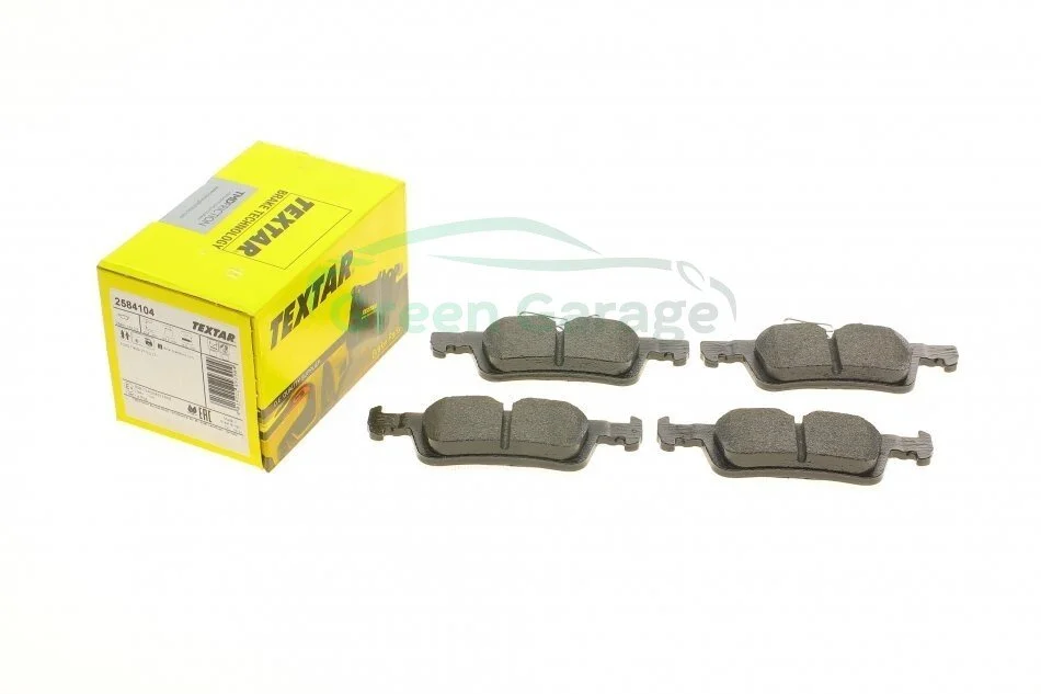 KLOCKI HAMULCOWE FORD FIESTA 17> TYL 14MM KPL TEXTAR 2584104 (фото 1)