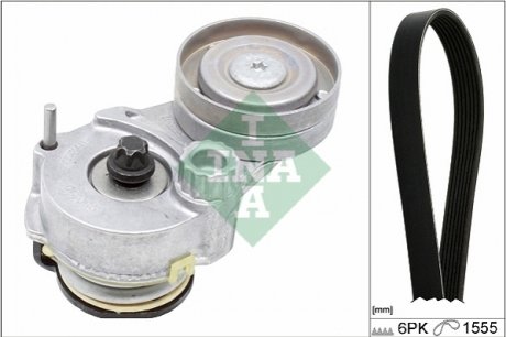 ZESTAW PASKA WIELOROWK. OPEL ASTRA J/INSIGNIA A 1,6T INA 529032710