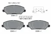 Гальмівні колодки HYUNDAI/KIA i30/Ceed/Xceed F 16>> TEXTAR 2280401 (фото 2)