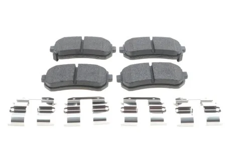 Комплект гальмівних колодок задніх BOSCH 0986494887
