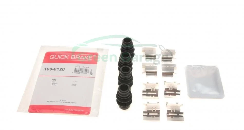 ZESTAW INST. KLOCKрW HAM. VW P. AMAROK/CRAFTER 16- QUICK BRAKE 1090120 (фото 1)