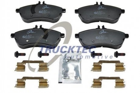 Колодки гальмівні передні C (W204), E (W212) 07- TRUCKTEC 0235232