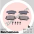 Гальмівні колодки перед Nissan Micra/Note/Tiida/Re ZIMMERMANN 239731751 (фото 5)