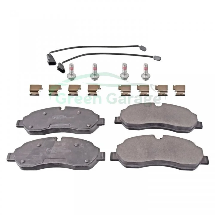 Колодки гальмівні FORD P. TRANSIT 2,0-2,2 TDCI 12- BLUE PRINT ADF124211 (фото 1)