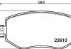 К-кт перед. гальм. колодок Renault Megane IV 2015- HELLA 8DB355025851 (фото 1)