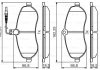 Торм.кол. пер..CITROEN Jumpy, FIAT Scudo 07- BOSCH 0986495460 (фото 1)