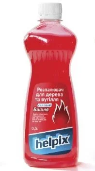 Розпалювач для дерева та вугілля гелевий вишня (пл HELPIX 4823075800070 (фото 1)