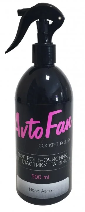 Поліроль для пластика AVTOFAN Нове Авто 500ml. (п HELPIX 4823075802883 (фото 1)