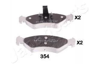 Колодки гальмівні FORD P. FIESTA -96/96-00/KA -00 JAPANPARTS PA354AF