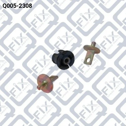 САЙЛЕНТБЛОК ЗАДН ВАЖІЛЯ HONDA CIVIC EU/EP/ES 2001- Q-fix Q0052308 (фото 1)
