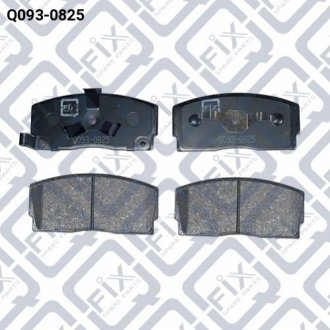 КОЛОДКИ ГАЛЬМІВ ПЕРЕДН GEELY CK/DAIHATSU CHARADE G Q-fix Q0930825