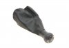 Gearstick knob with black boot for gearstick lever DPA 77110707802 (фото 1)