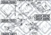 САЙЛЕНТБЛОК ЗАДН ПРОДОЛ ВАЖІЛЯ TOYOTA RAV4 ACA3/AL Q-fix Q0051807 (фото 4)