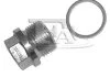 Нарізна пробка, масляний піддон, Резьбовая пробка Fischer Automotive One (FA1) 862372011