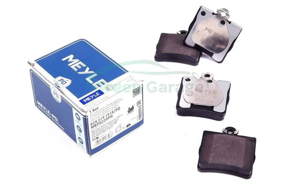 Колодки гальмівні DB T. W202 C200-230 KOMPRESSOR MEYLE 0252191915PD (фото 1)